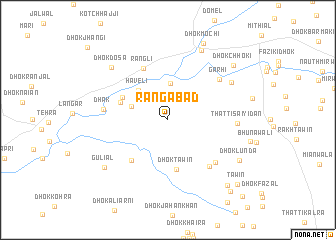 map of Rangābād