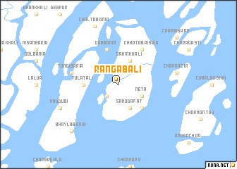 map of Rangabali