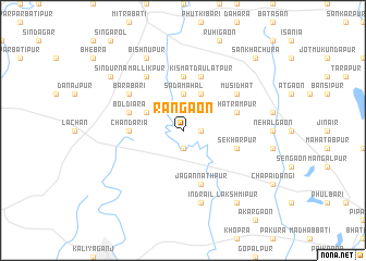 map of Rangaon