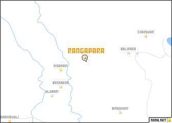 map of Rangāpāra