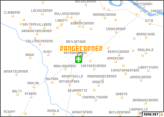 map of Range Corner