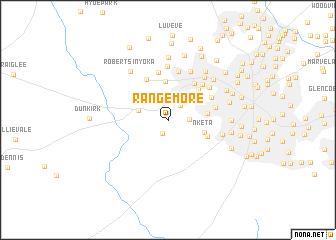 map of Rangemore