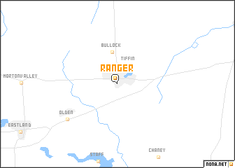 map of Ranger