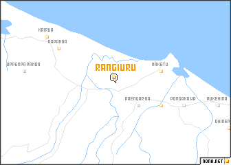 map of Rangiuru