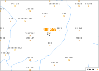 map of Rāngse