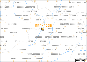 map of Ranhados