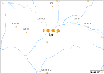 map of Ranhuas