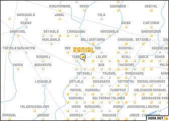map of Raniāl