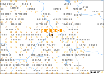 map of Rānīgāchh