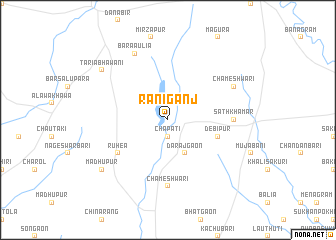 map of Rānīganj