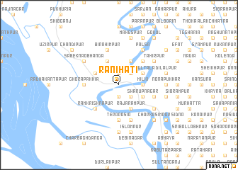 map of Rānihāti