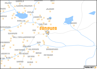 map of Rānipura