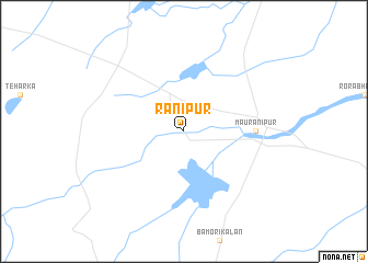 map of Rānīpur