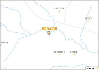 map of Rānjani