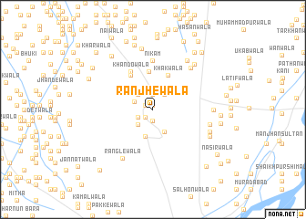 map of Rānjhewāla
