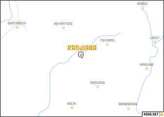 map of Ranjiaba