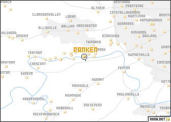 map of Ranken