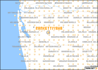 map of Rankettiyawa