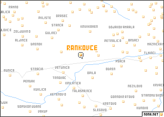 map of Rankovce