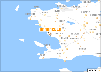 map of Rannaküla