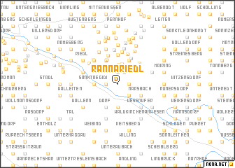 map of Rannariedl