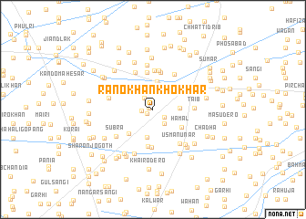 map of Rāno Khān Khokhar