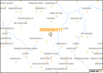 map of Ranomainty