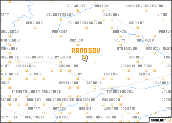 map of Ranošov