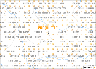 map of Ranquitte