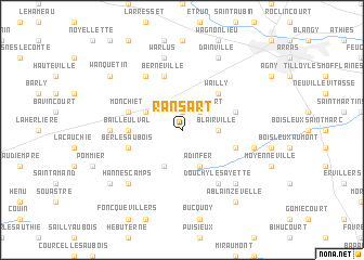 map of Ransart