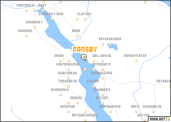 map of Ransby