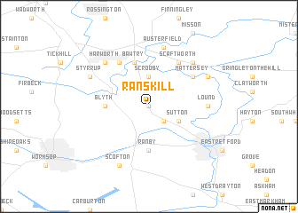 map of Ranskill