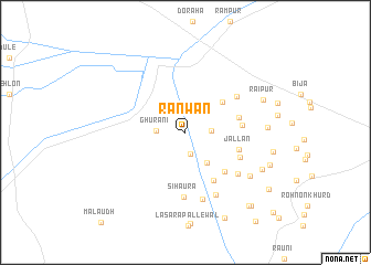 map of Ranwān