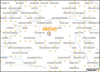 map of Ranzen