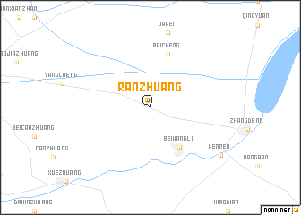 map of Ranzhuang