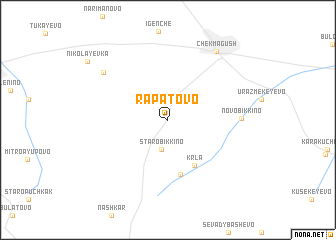 map of Rapatovo