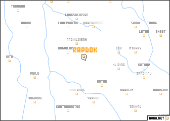 map of Rapdok