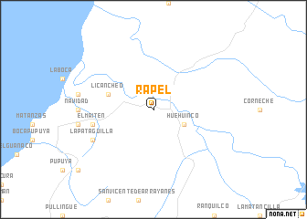 map of Rapel