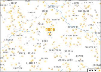 map of Rape