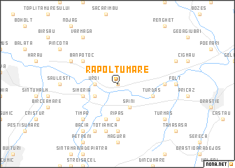 map of Rapoltu Mare