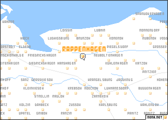 map of Rappenhagen