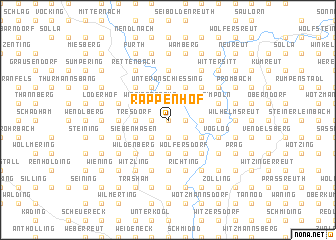 map of Rappenhof