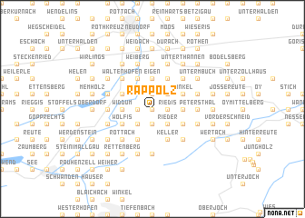 map of Rappolz