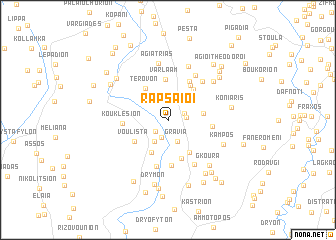 map of Rapsaíoi