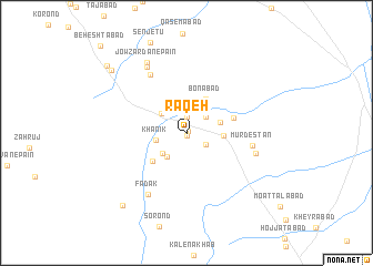 map of Raqeh