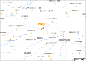 map of Raqin