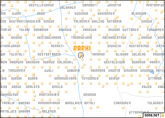 map of Rārhi