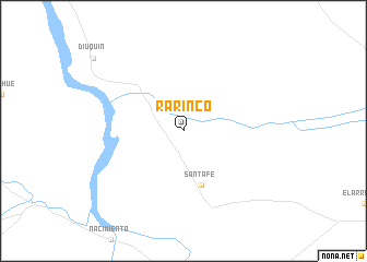 map of Rarinco
