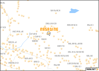 map of Rasadine