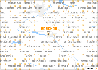 map of Raschau